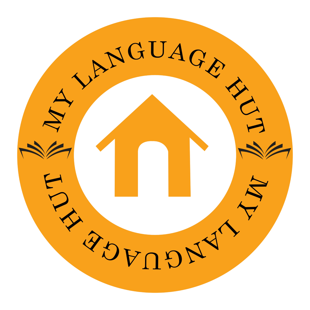 My language hut logo